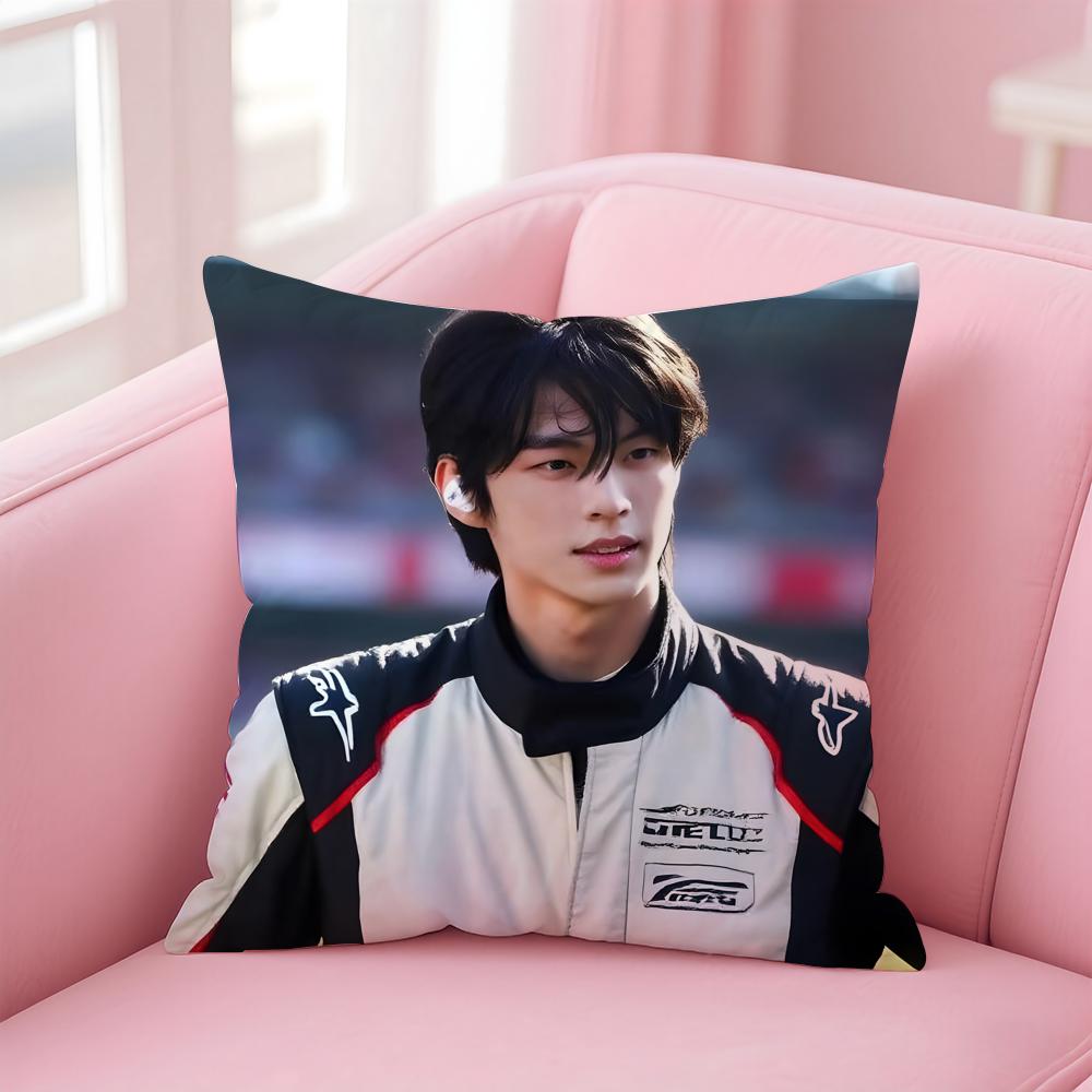 actor fresh DDohoon Cushion Cover Pillow Case Soft Skin Friendly Fabric Concealed Zipper