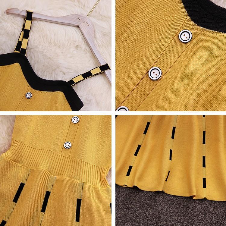 Летнее платье с темпераментом, в стиле маленького аромата, богиня сексуальности, V-образный вырез, приталенное, стройнящее, цветное, без рукавов, на бретелях, А-силуэта