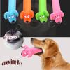 Dog Biting Toys Latex Toys Long Cartoon Dogs Funny Dogs Making Sounds Pet Toys