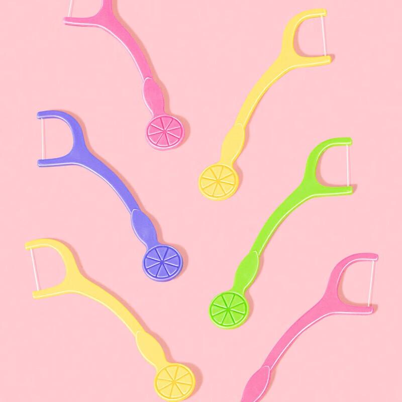 FAWNMUM Kids' Individually Wrapped Dental Floss Picks