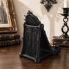 3D-печатная готическая окно-решетка подставка для телефона, темный череп-украшение для Хэллоуина, настольный держатель для телефона и планшета