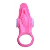 Tongue Silicone Ejaculation Delay Cock Lock Vibration Penis Ring Men Sex Toy