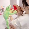 Lizard Snake Plush Hand Puppet Frog Crocodile Storytelling Puppet Animal Hand Puppet  Boy And Girl