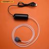 Бесшумный оксигенатор, небольшой кислородный насос, портативный мини-USB-зарядный насос для аквариума, кислородный насос для рыбоводства, принадлежности для аквариума
