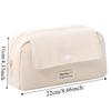 Large Capacity Stationery Bag Solid Color Storage Bag Pencil Case  Stationery Storage