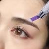 Purple Eyebrow Embroidery Needle - Handmade Beauty Tools, 14 & 18-Needle Blades