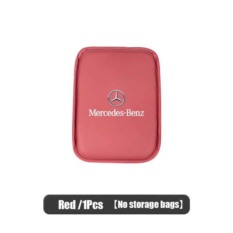 GLC GLB Car Armrest Box Pad Center Console Arm Rest Storage Pocket For Mercedes Benz AMG W177 W176 X166 X167 C257 C218 X253 C11