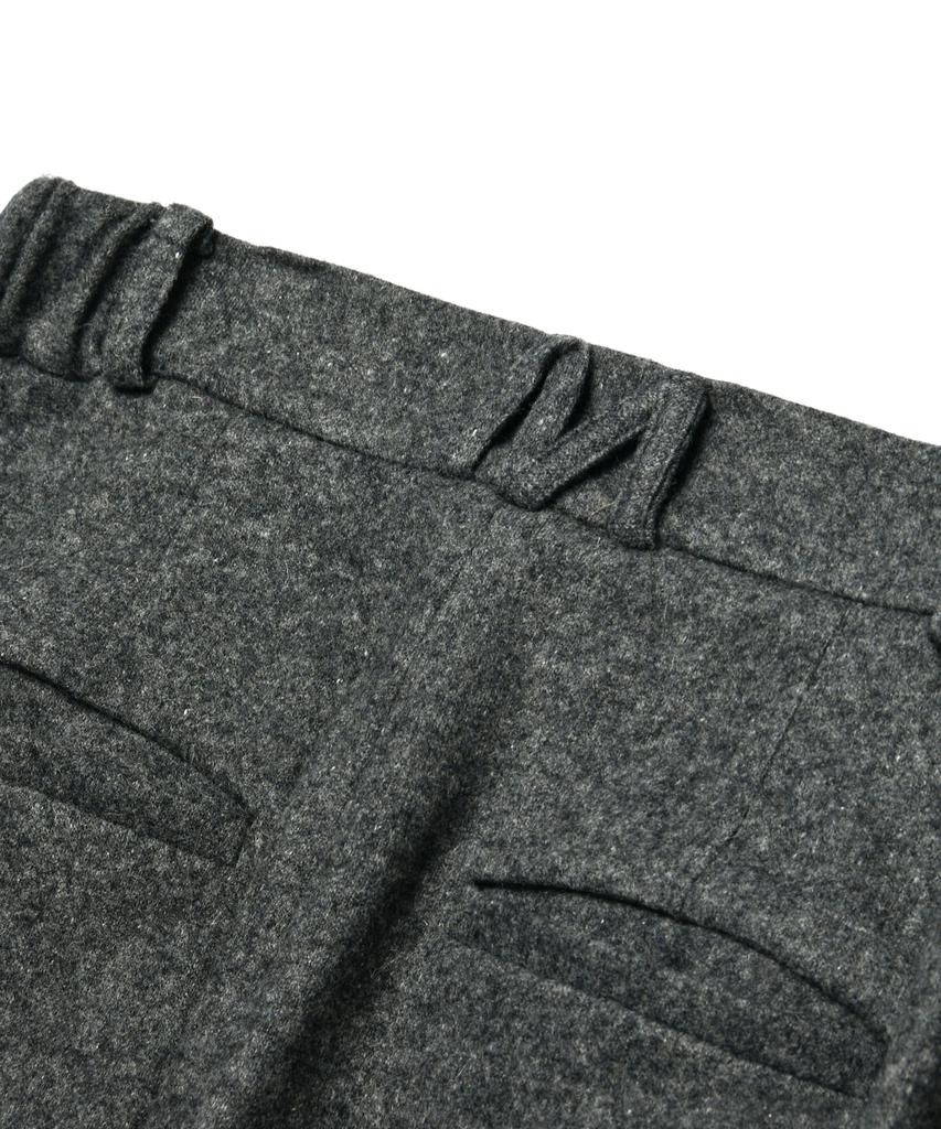 Широкие брюки-карго Moseu Wool_Серые
