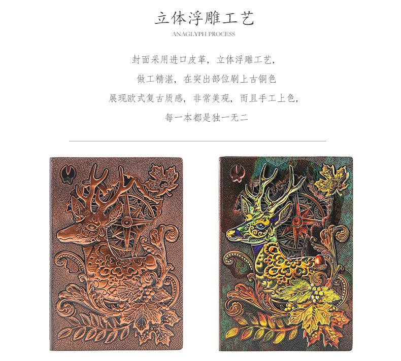 Европейский Стиль Креативный Тисненый Винтажный Блокнот Дневник Церемония Открытия Подарок на Выпускной Поделки Домашний Декор