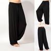 Fashion Menswear Men's Casual Solid Color Baggy Trousers Belly Dance Yoga Harem Pants Slacks Clothing