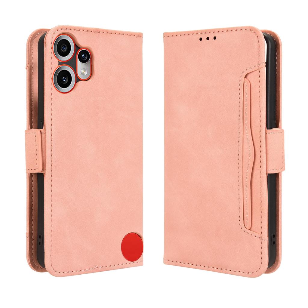 For Nothing CMF Phone 2 Pro Leather Case Phone Wallet Cover with Multiple Card Slots