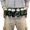 Military Camouflage Beer Belt 6 Can Holders