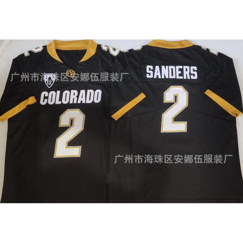 Colorado Buffaloes Football Jersey NCAA College Team Sports Uniform Fan Apparel Mens Cotton Blend