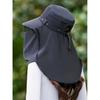Neck Guard Women Fisherman Hat Quick Drying Face Covering Sunhat Summer Sunscreen Cap  Beach