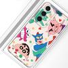Case for Samsung Galaxy A26 A24 A56 A50 A25 A51 A36 A33 A52 A14 A16 A52 A31 A54 A15 A34 A35 A55 A23 Phone Cute Crayon Shinchan