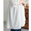Japanese Style Plus Size Lace Top Three Quarter Sleeve Loose Fit Blouse