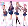 Удобные и стильные косплей-туфли для женщин из Doki Doki Literature Club