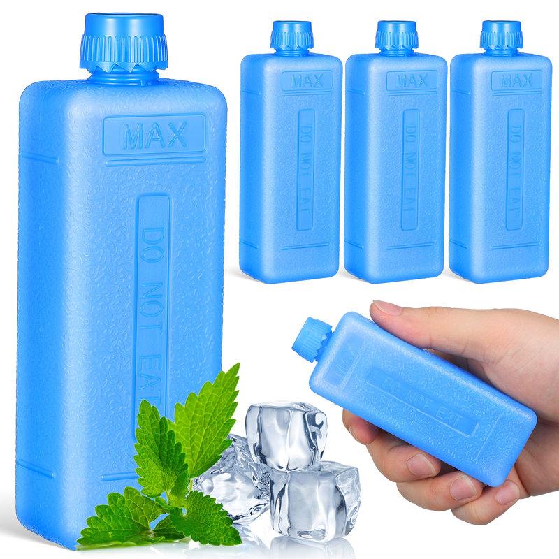 Ice Pack Serve Ice Crystal Box Reusable Air-conditioning Fan Coolers Food Fresh in Lunch Box Sports ice application camping tool