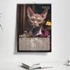 Настенный календарь «Крутые коты» 2026, Смешной кошачий календарь с 12 уморительными фотографиями, Юмористический настенный календарь для дома или декора