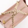 CHANEL Matelasse COCO Mark Tote Bag A15688 Chain tote pink Caviar skin Women Used