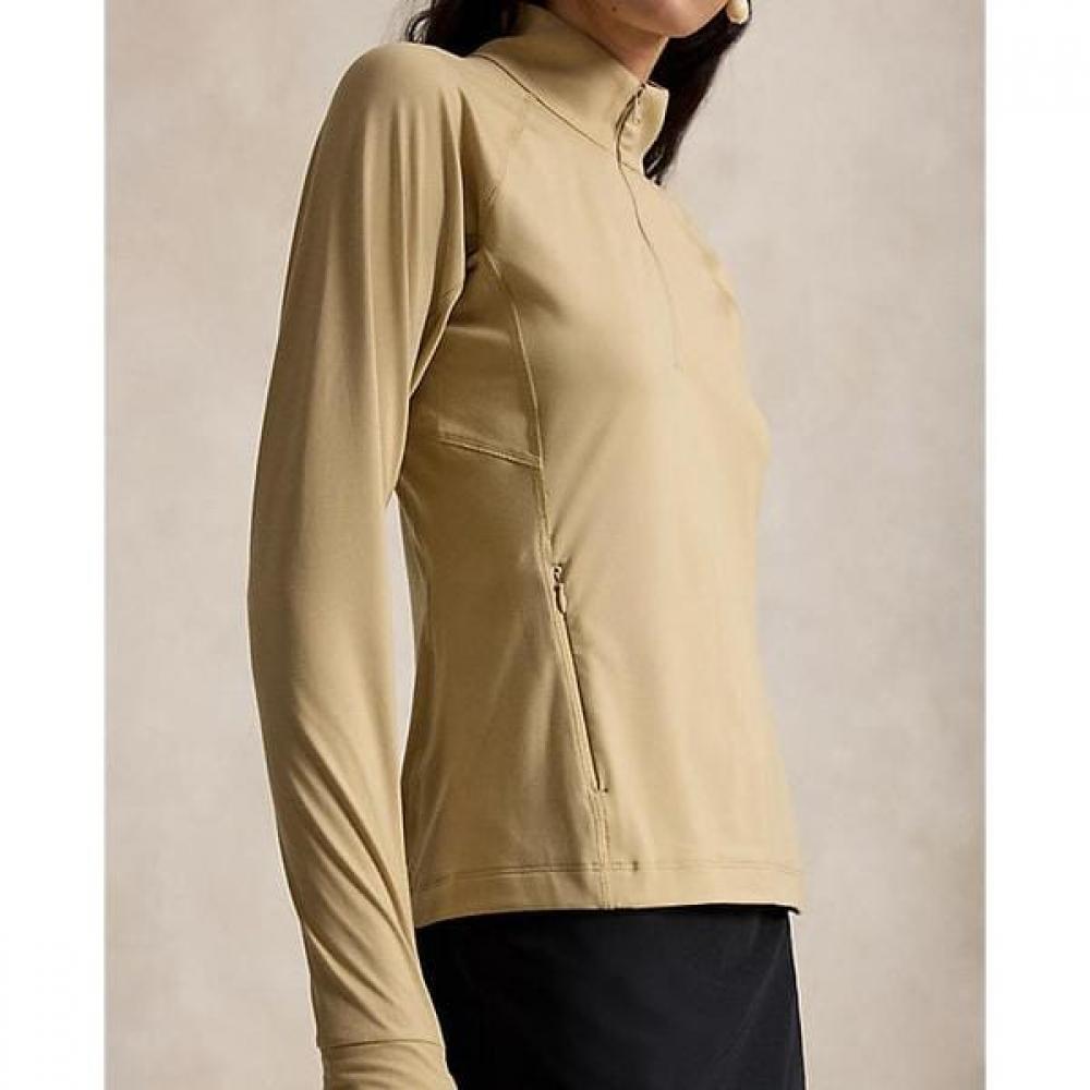 Polo Ralph Lauren Women S Stretch jerSey Quarter Zip Wmxgkninc020329230
