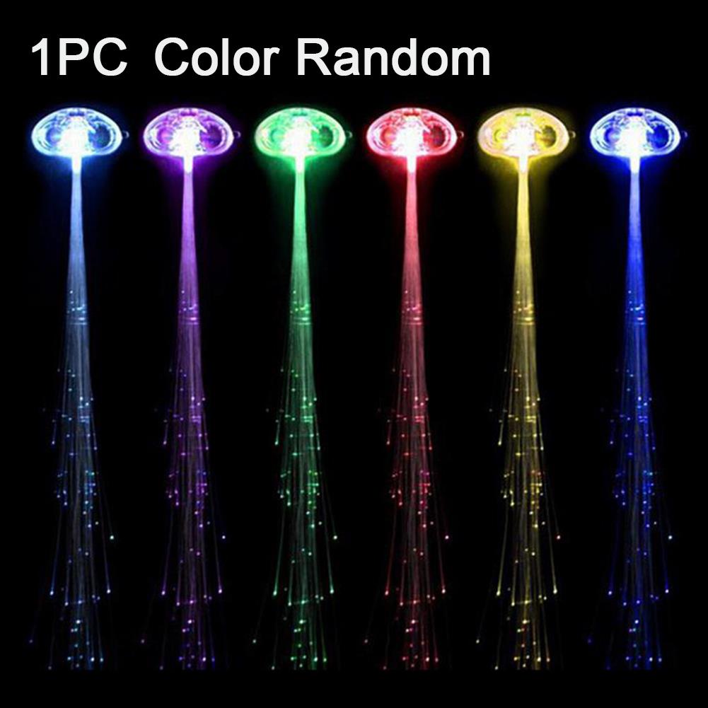 1 шт. Светодиодные светящиеся заколки для волос для женщин, модные светящиеся косички для волос, детская заколка для волос, украшение для волос, головной убор, заколки-автоматы, аксессуары для волос