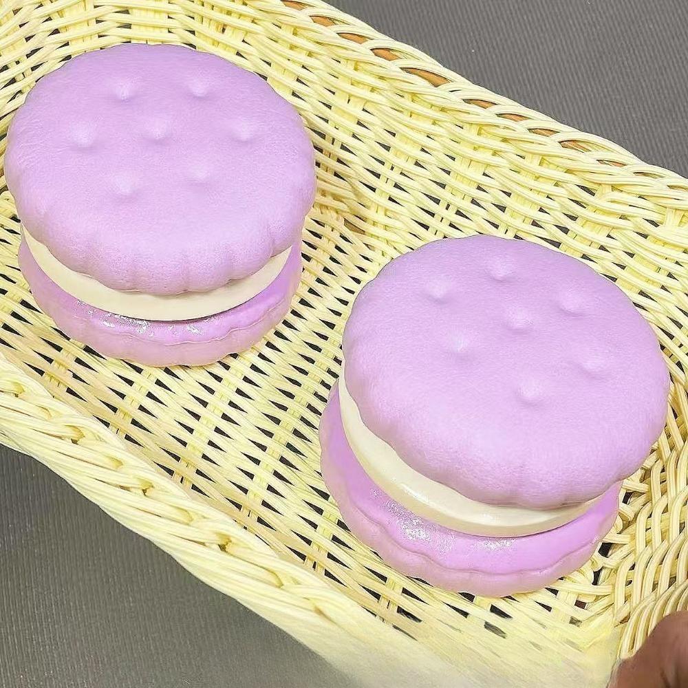 Сквиши Имитация Торта Игрушка-Сжималка Снятие Стресса Медленно Поднимающаяся Сенсорная Игрушка-Антистресс для Тревожности СДВГ Аутизма Подарки Дети Взрослые ASMR Развлечение