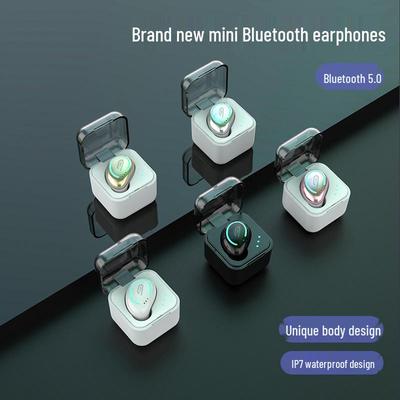 Мини беспроводной Bluetooth 5.0 спортивный наушник с зарядным кейсом - Одинарный наушник-вкладыш