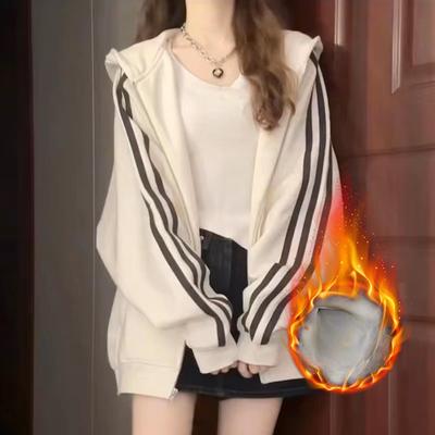 Свитер Куртка Женский Кардиган Осень-Зима Бархат Весна-Осень Новинка