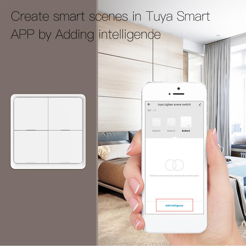 Zigbee Smart Wireless Switch Беспроводная кнопка для устройств умного дома