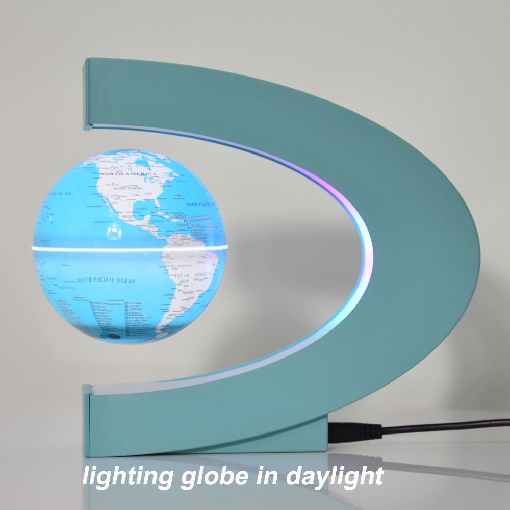 Hot Sale 3-inch Magnetic Levitation Floating Globe World Maps Floatted As a Gift