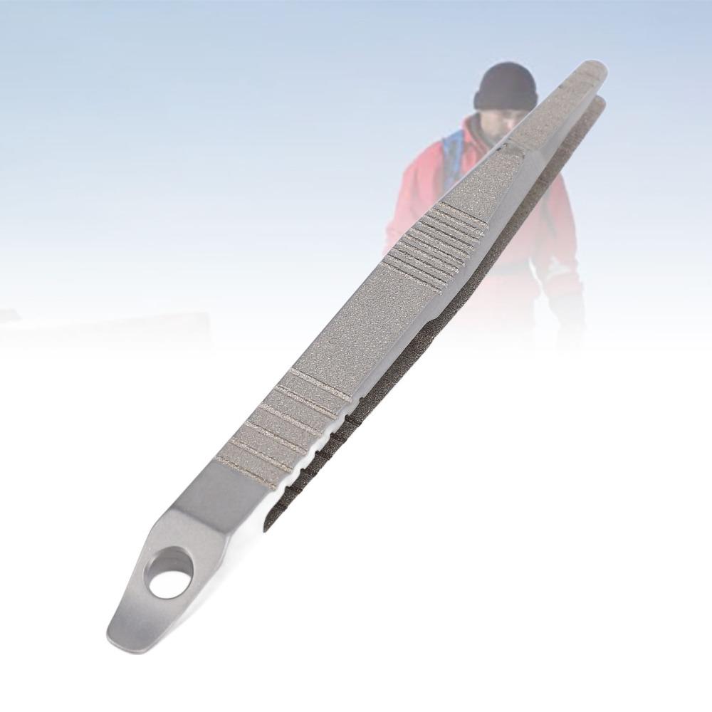 Straight Tip EDC Precision Tweezers TC4 Titanium Alloy Portable Pocket Tweezer Camping Use