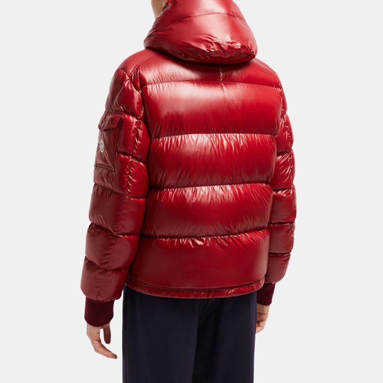 Moncler Maljasset Collection Down Jacket Unisex Dark Red J20911A000065963V438