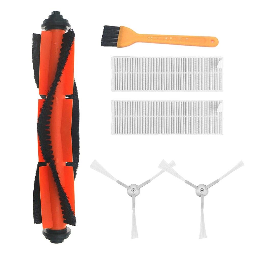 Mi Robot основной ролик, боковая щетка Hepa, воздушный фильтр, ткань для швабры для Xiaomi Mijia G1 MJSTG1, запасные части для пылесоса