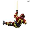 2Pcs Fire Peripheral Firefighter Pendant Hanging Christmas Tree Decoration  Christmas