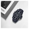 Casio Серия STANDARD Классические Простые Изысканные Модные Черные Водонепроницаемые Кварцевые Механизм Кожаный Ремешок Японские и Корейские Часы Мужские MTP-VD300BL-1E