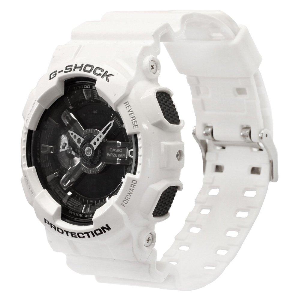 Часы Casio Серия Черный x Белый G-SHOCK GA-110GW-7ADR Белый/Черный (Зарубежная модель)