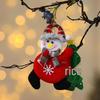 Cross-Border Small Santa Christmas Ornaments - Tree Accessories and Cloth Art Gifts