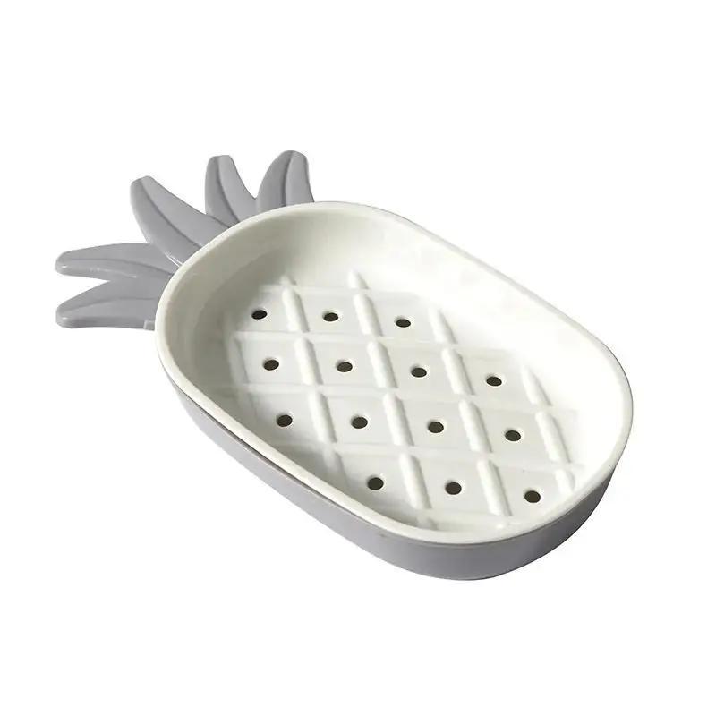 Мыльница для ванной с дренажом Контейнер для мыла Коробка для туалетного мыла Подставка-поддон Дренаж Инструменты для ванны Держатель для мыла Тарелки для мыльных губок