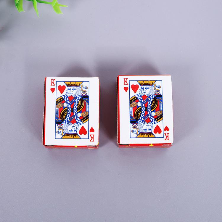 Мини-покерные карты: Симпатичный дорожный набор, портативное издание для настольных игр и подарков