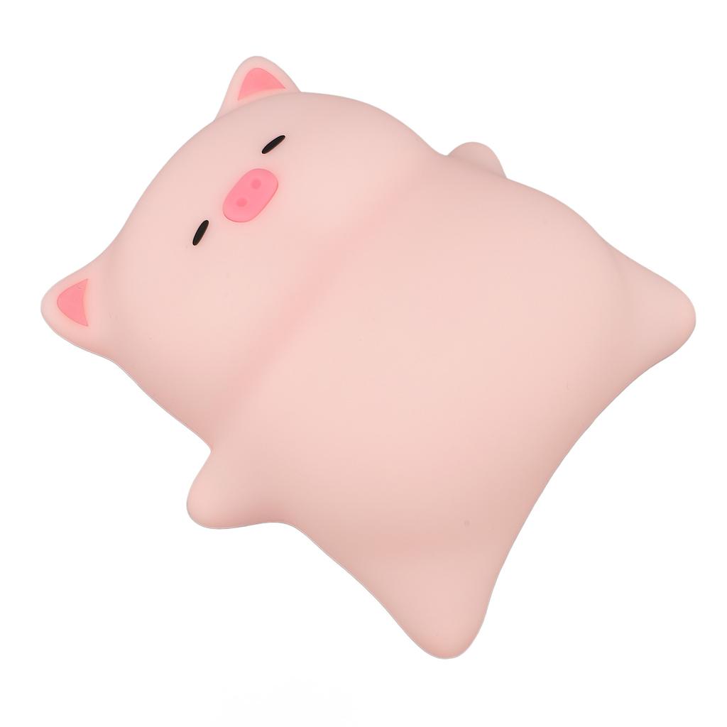 Ночной светильник Piggy для детей, силиконовый, 3000K, светодиодный, с регулируемой яркостью, перезаряжаемый, милый светильник Piggy для дома