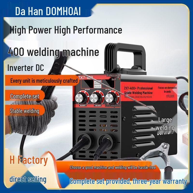 Da Han 400 Smart 315 Портативный промышленный сварочный аппарат - Полный комплект для домашнего использования