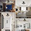 Semi Flush Mount Modern Chandelier Close To Ceiling Lighting Black Ceiling Light Fixture