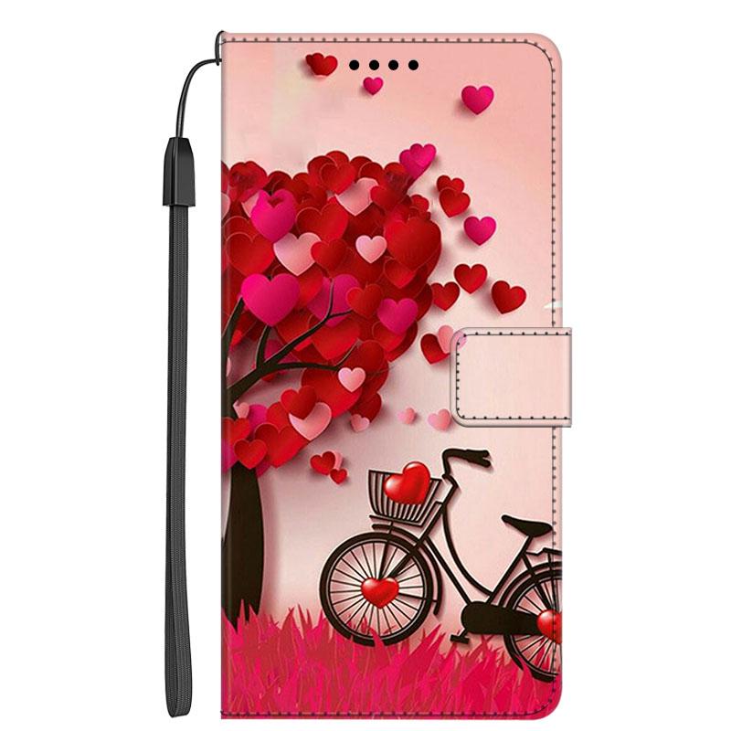 Защитный Роскошный Кожаный Чехол-Книжка на Магните Для Xiaomi Mi 11 Ultra с Рисунком Цветка Ударопрочный Чехол-Обложка Capa