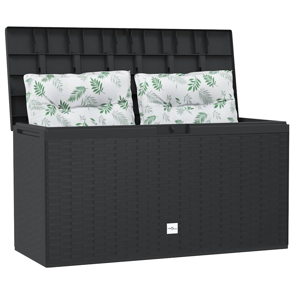 Garden Storage Box Anthracite Grey 114 x 47 x 60 cm