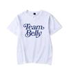 Футболка «Лето, я стала красивой», сезон 2023, футболка Team Belly, футболка с круглым вырезом и короткими рукавами, женская футболка унисекс, модная одежда унисекс