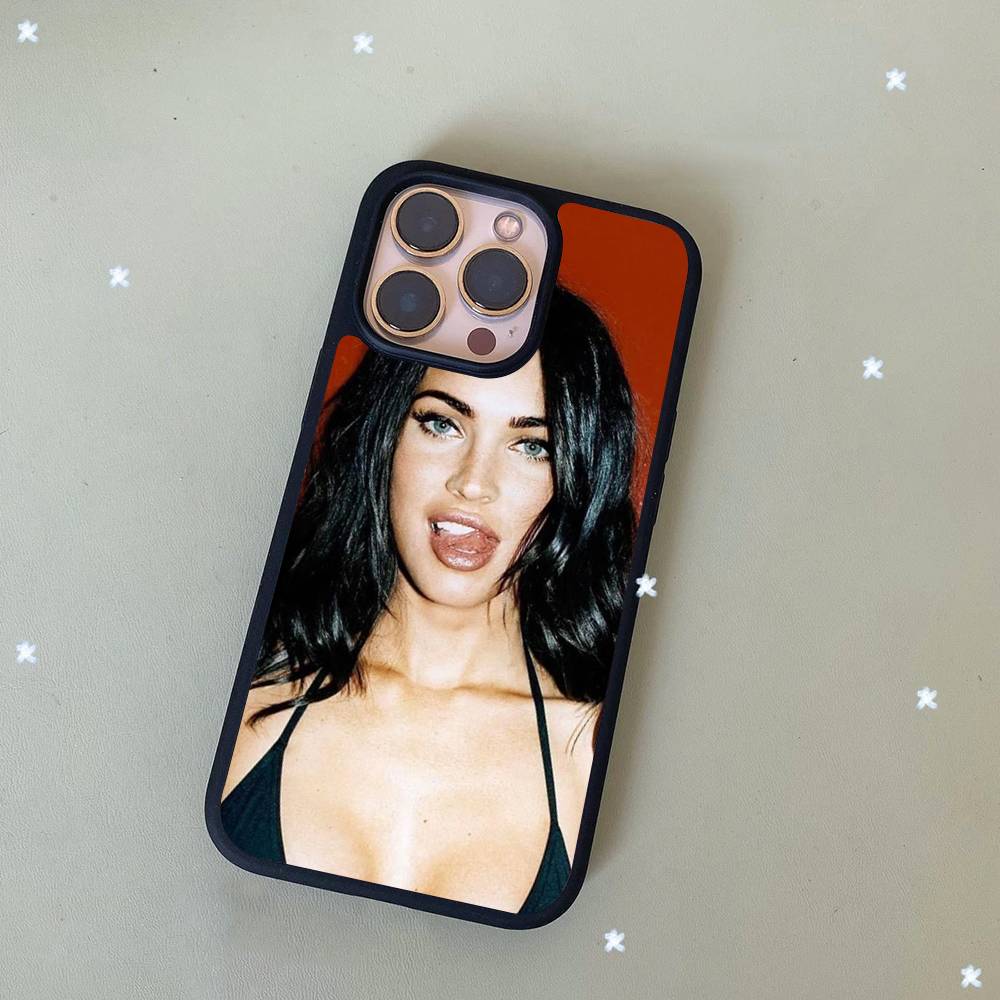 Чехол для телефона Jennifer's Body Меган Фокс Черный Силиконовый Жесткий Пластик Для Iphone 17 Air 16 15 14 13 12 11 Pro Max PC+TPU Чехол