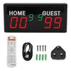 Basketball Soccer Portable Scoreboard 1.8 Inch Remote Control Scorer for Indoor Ball Games 100?240V