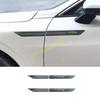 Для Kia K5 Optima 21-2024 Черная сталь Вентиляционное крыло Боковая накладка на крыло 4 шт.