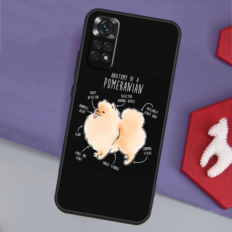 Pomeranian Dog Funda For Xiaomi Redmi Note 14 Pro 13 12 11 9 10 9S 10S 11S 12S Redmi 14C 10C 12C 13C Case